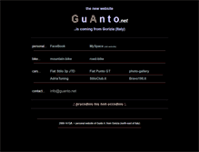 Tablet Screenshot of guanto.net